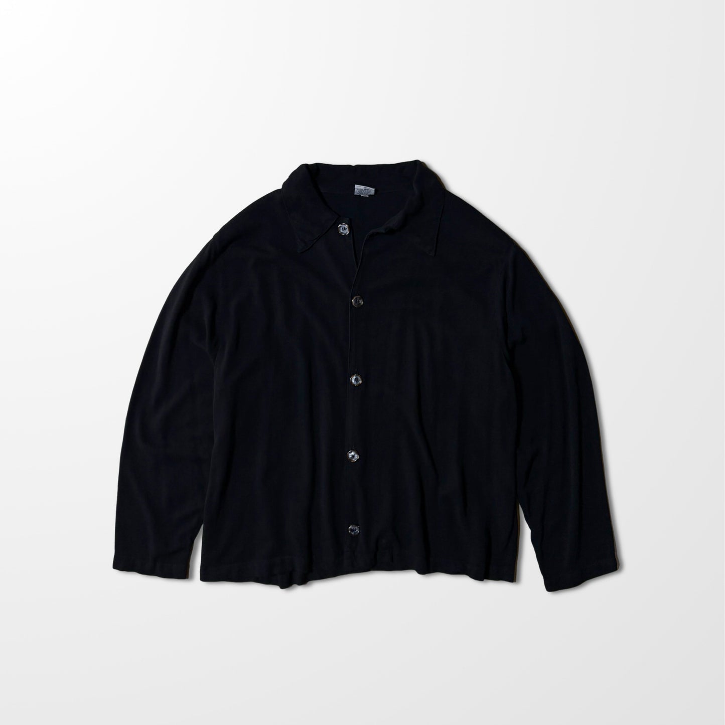 Rayon Shirt Jacket Black Rayon Shirt – L CP SHADES