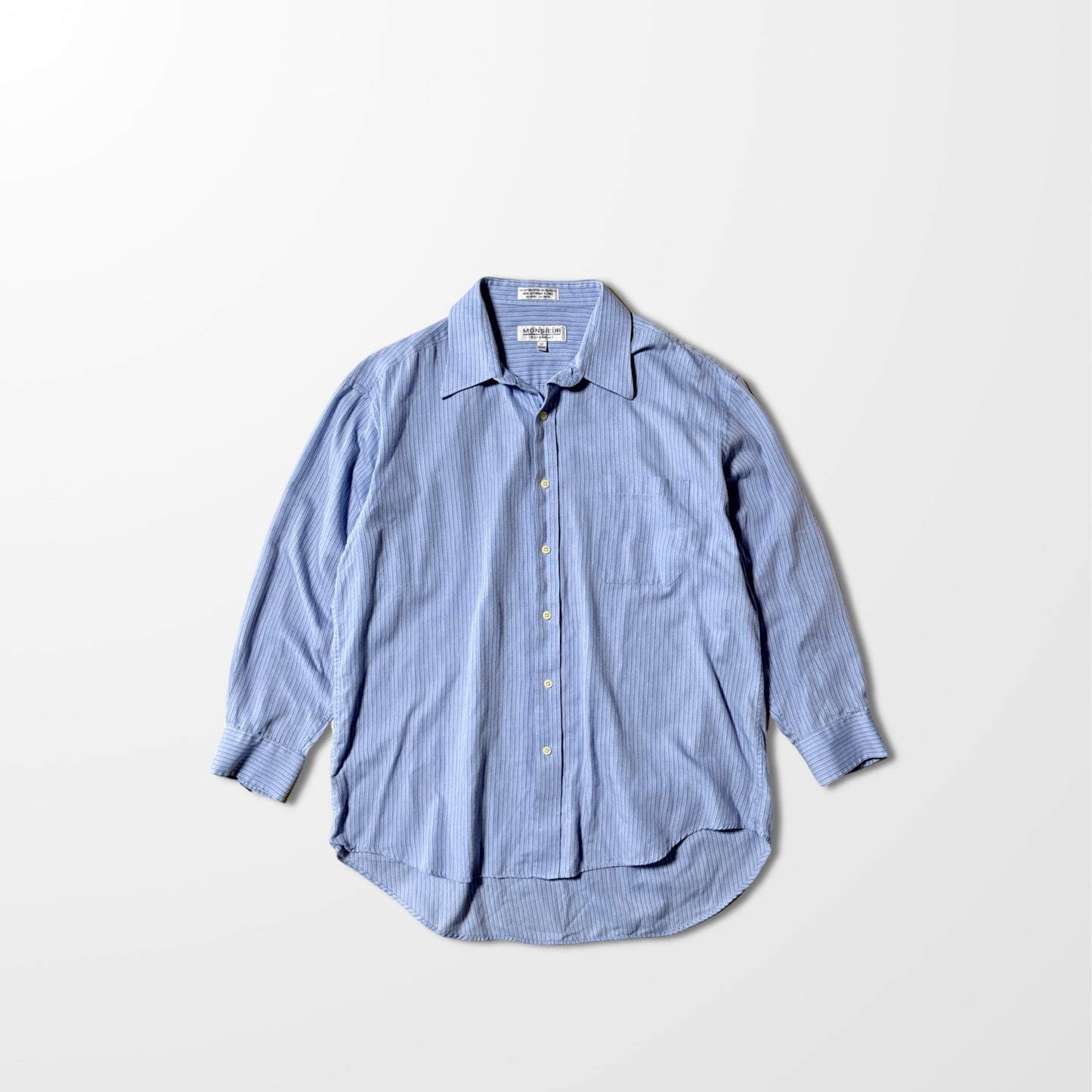 Givenchy Light Blue Stripe Shirt