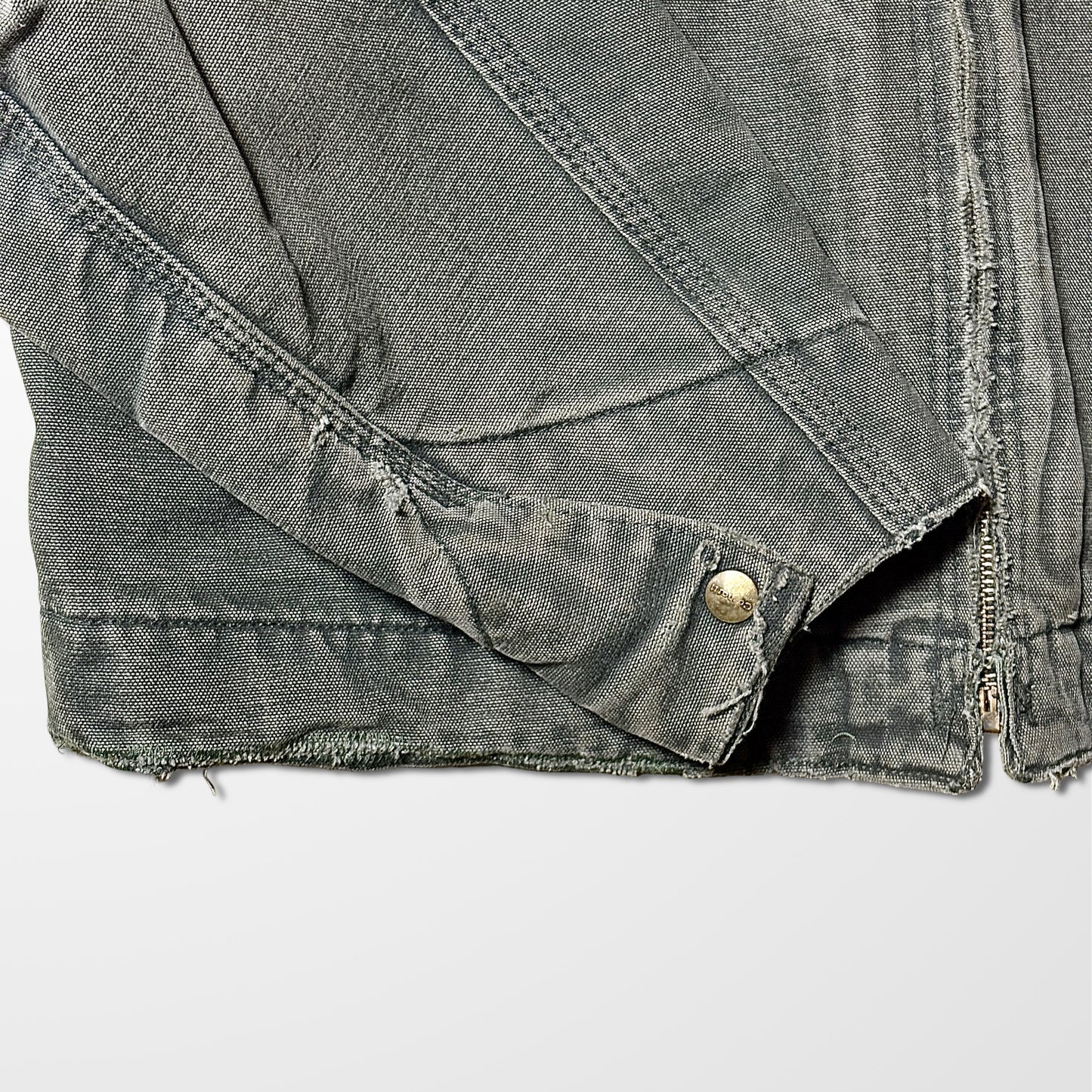 Carhartt Detroit Jacket – Moss Green, Blanket Lined, Vintage L