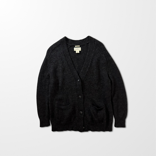 Mohair　Cardigan – Charcoal Black – L　Denim & Supply Ralph Lauren