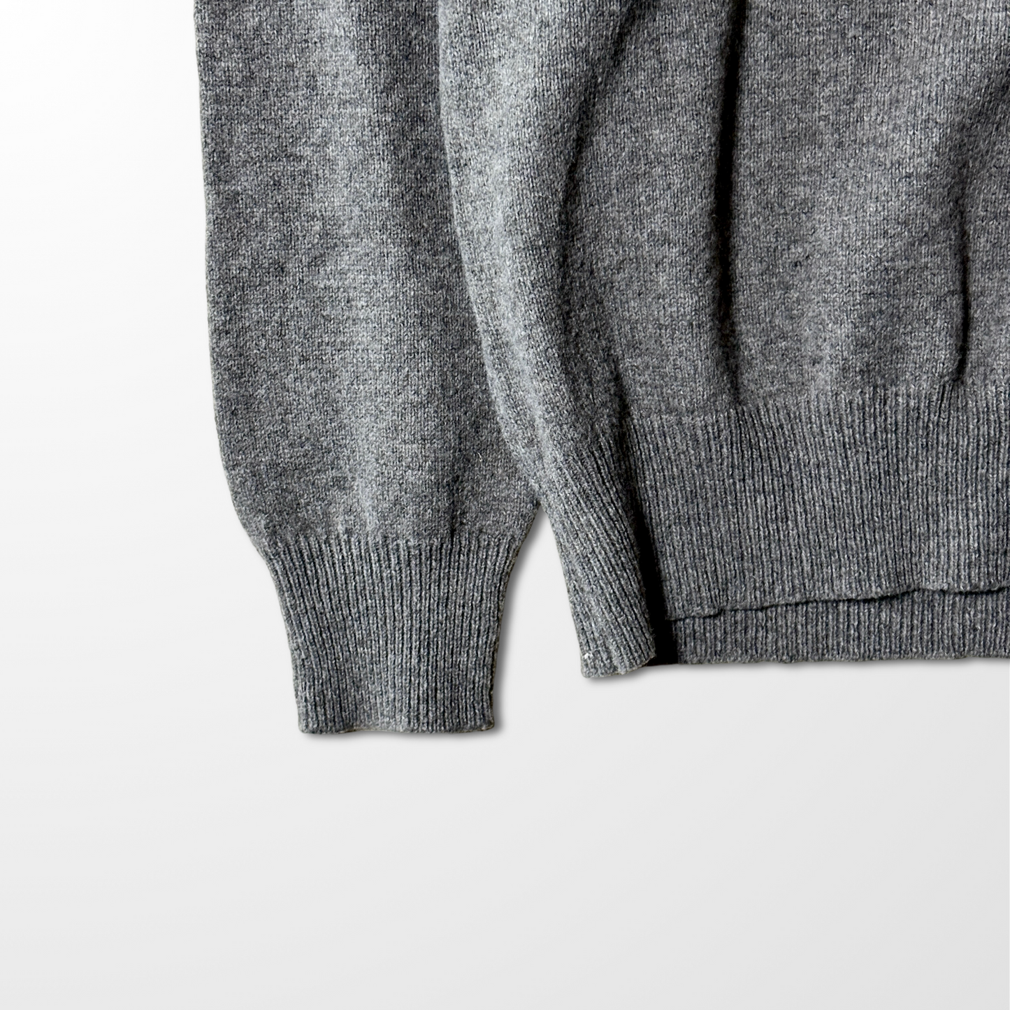 J.CREW 100% Lambswool Crewneck Sweater – Heather Gray – L