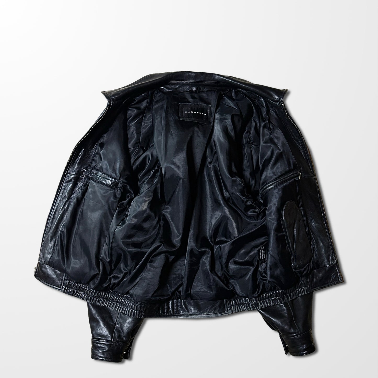 BARACUTA Lambskin Leather Jacket – Black, M