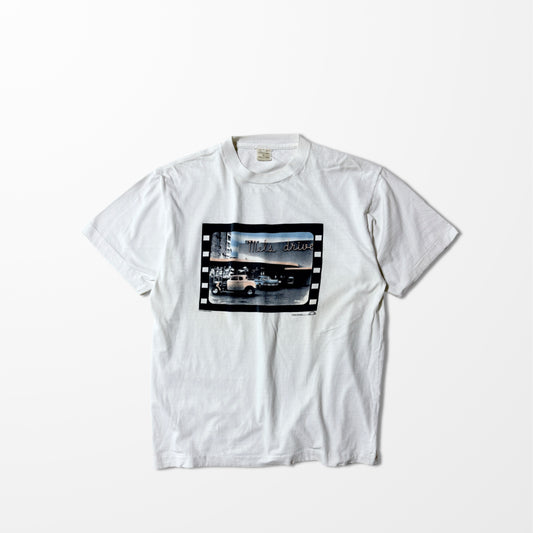 Retro Drive-In Photo Tee – American Diner Mood