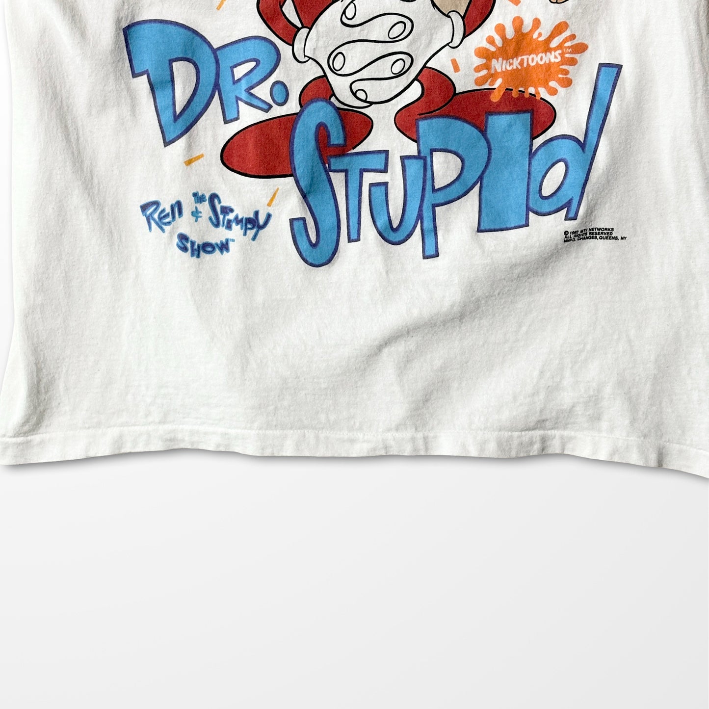 Ren & Stimpy “Dr. Stupid” T-shirt / 90s animation print