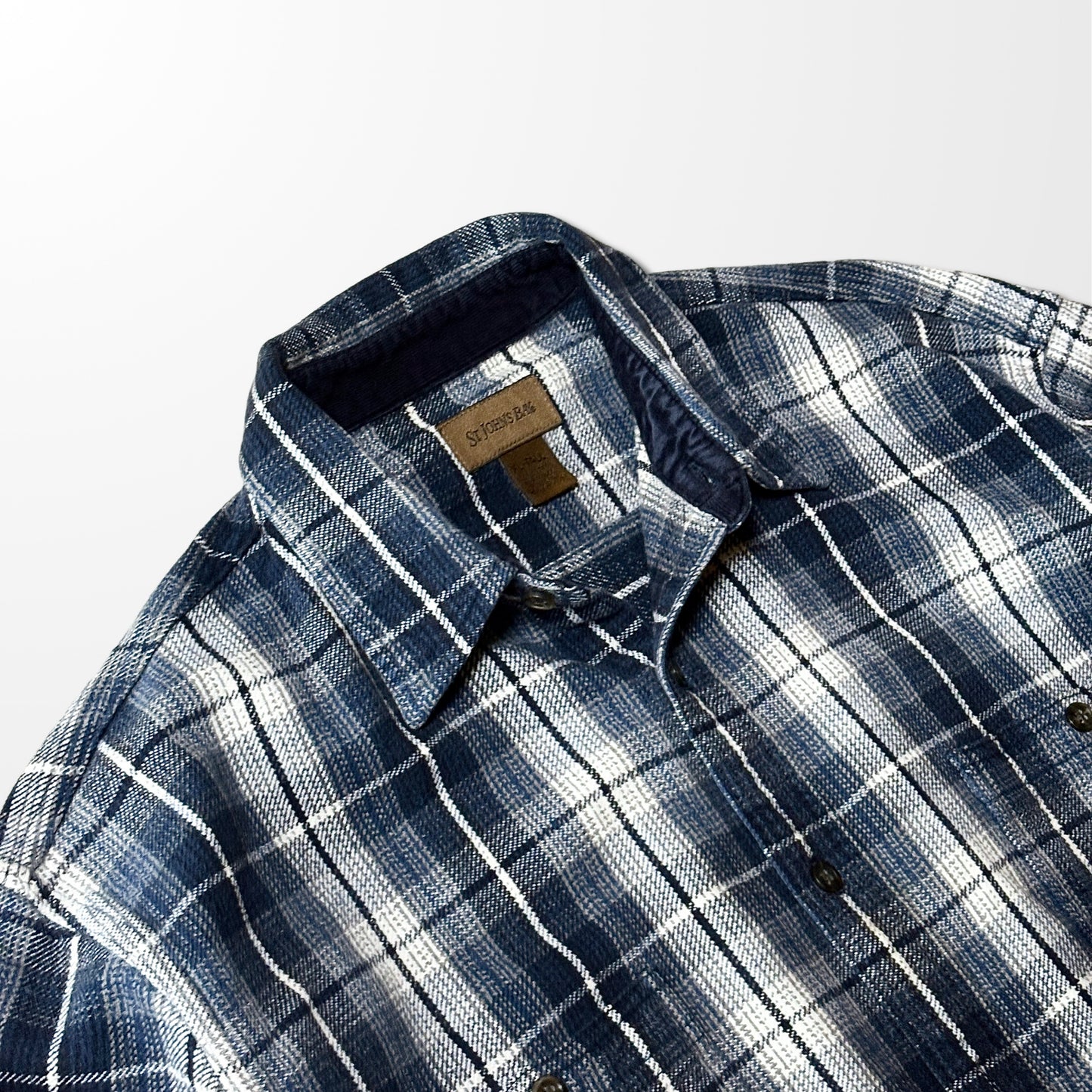 Blue Check Flannel Shirt – XL Tall