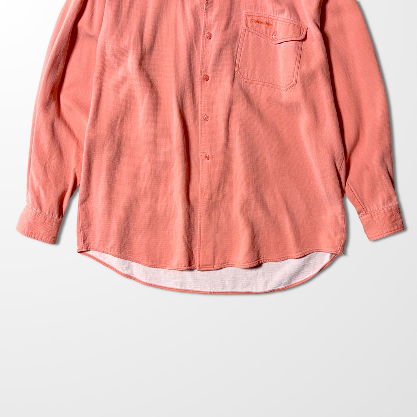 Soft Orange Calvin Klein Shirt – XL