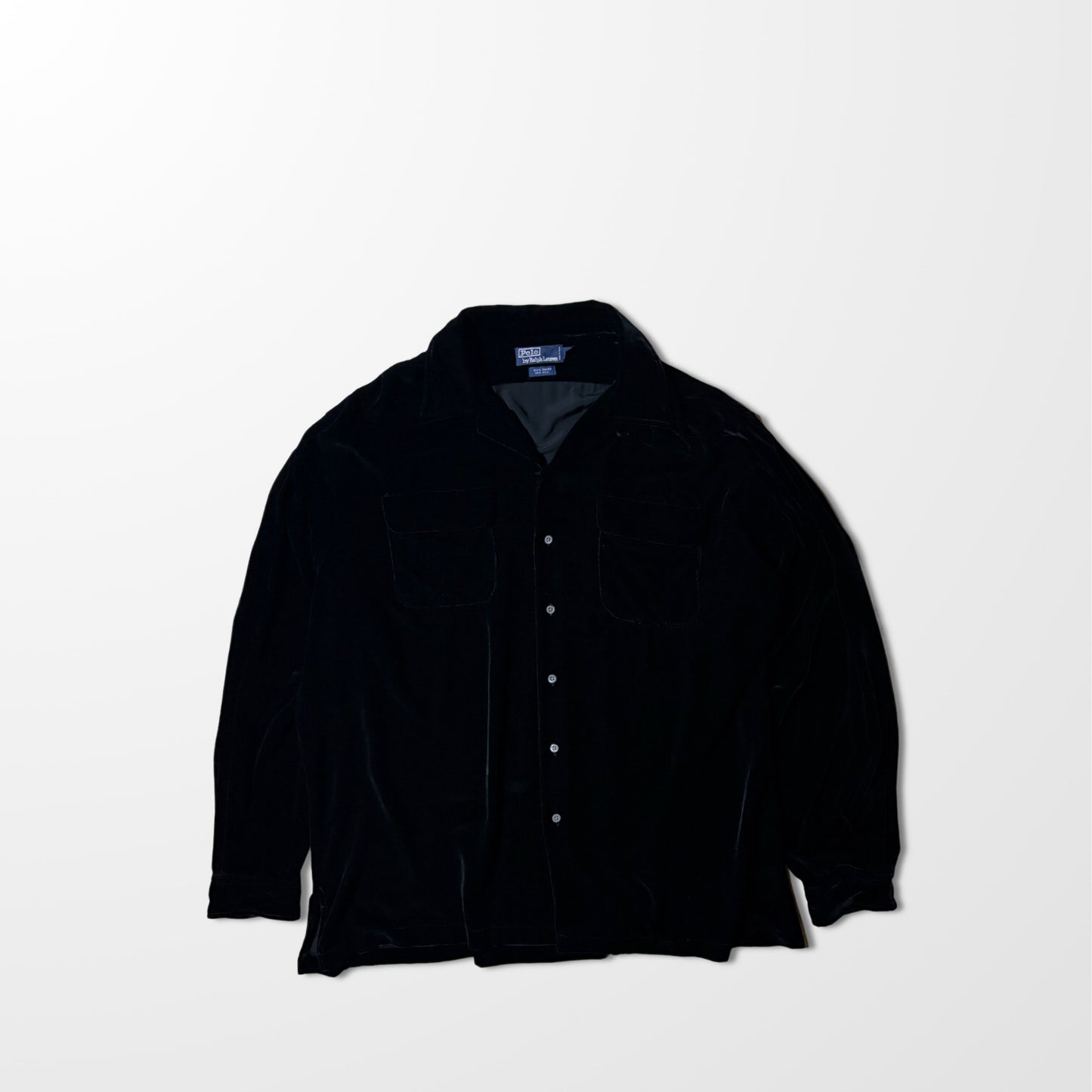 Ralph Lauren Rayon Silk Velvet Shirt - XL