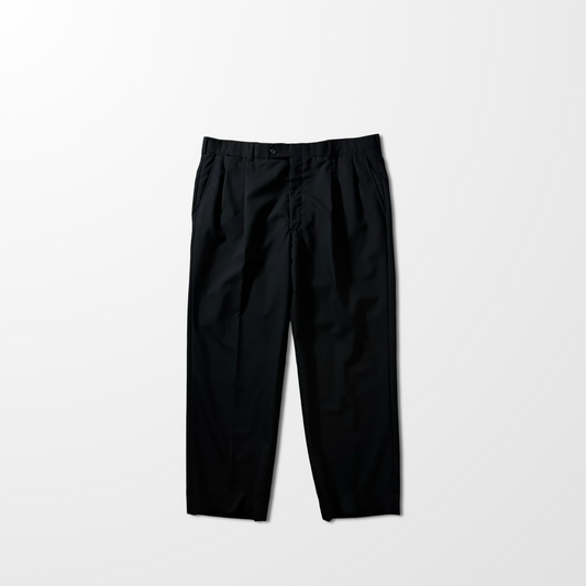 Christian Dior Black Pleated Wool Trousers – W38