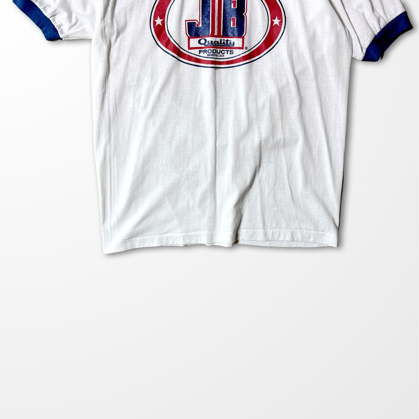 vintage ringer T-shirt "JUSTICE BROS."