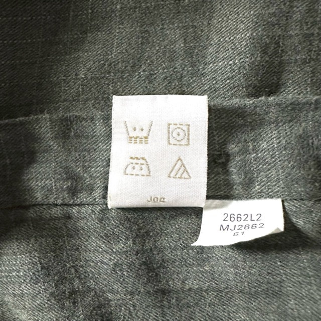 Perry Ellis Rayon Blend Shirt Green Solid – XL
