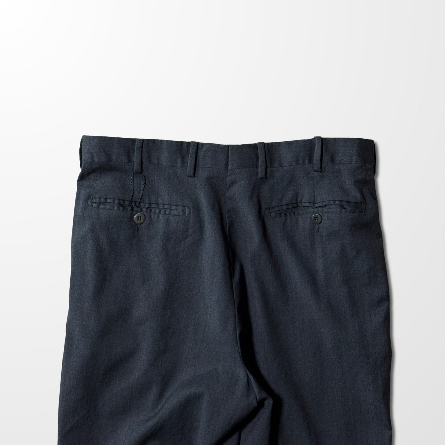 Zanella Wool Pleated Dress Pants –  Charcoal– Size 33