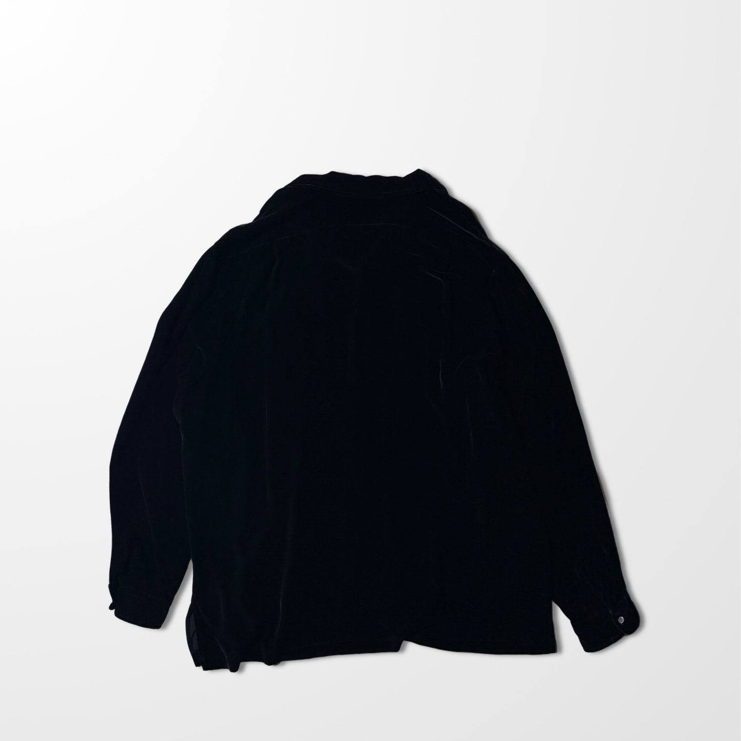 Ralph Lauren Rayon Silk Velvet Shirt - XL