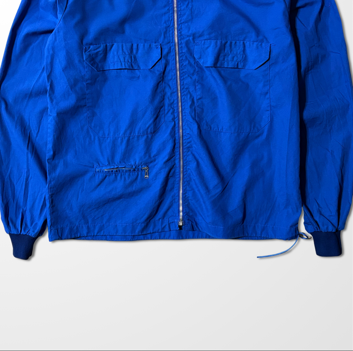 Swedish Army Zip Jacket – Size 5 / Minimalist Utility Design