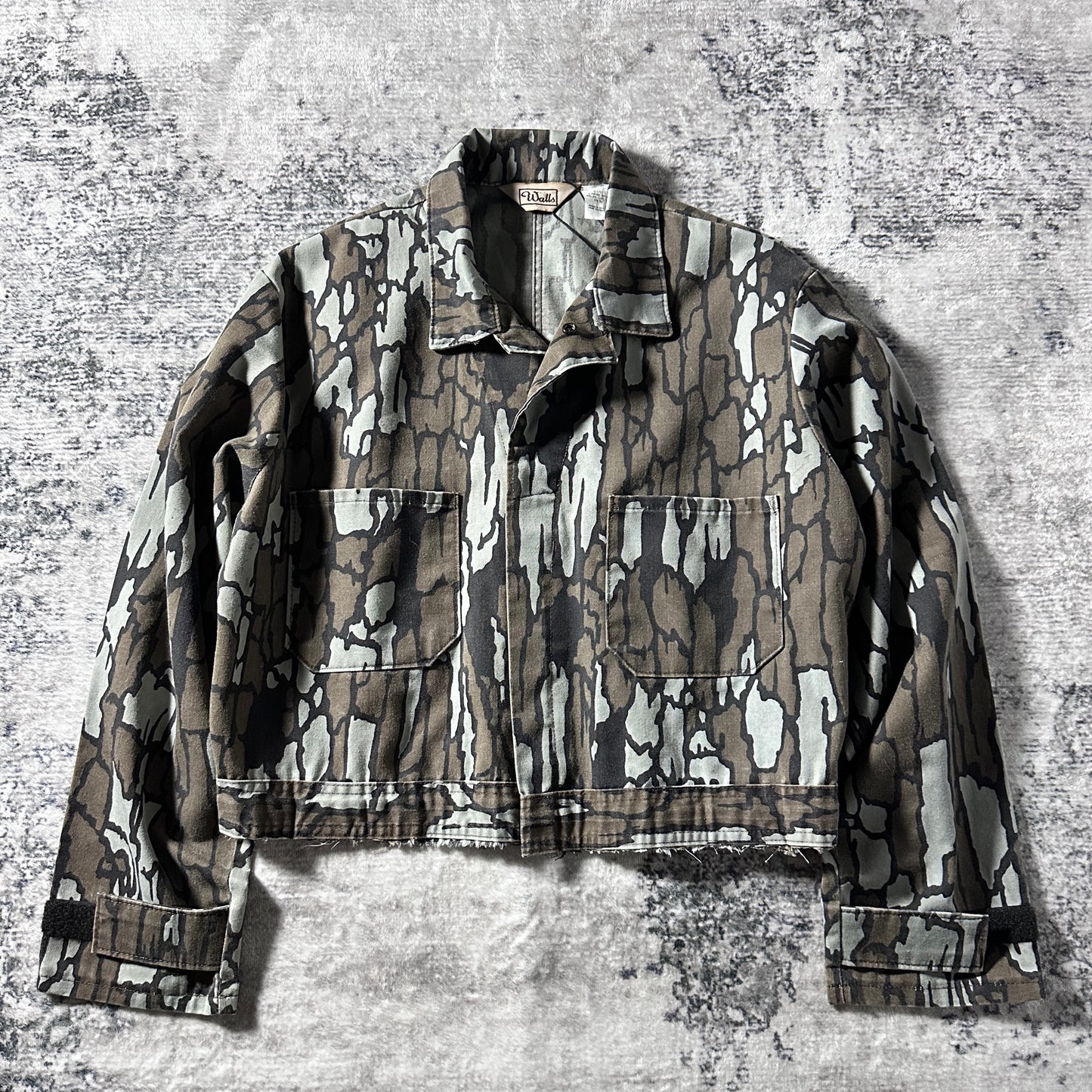 Walls Camouflage Cropped Work Jacket – L
