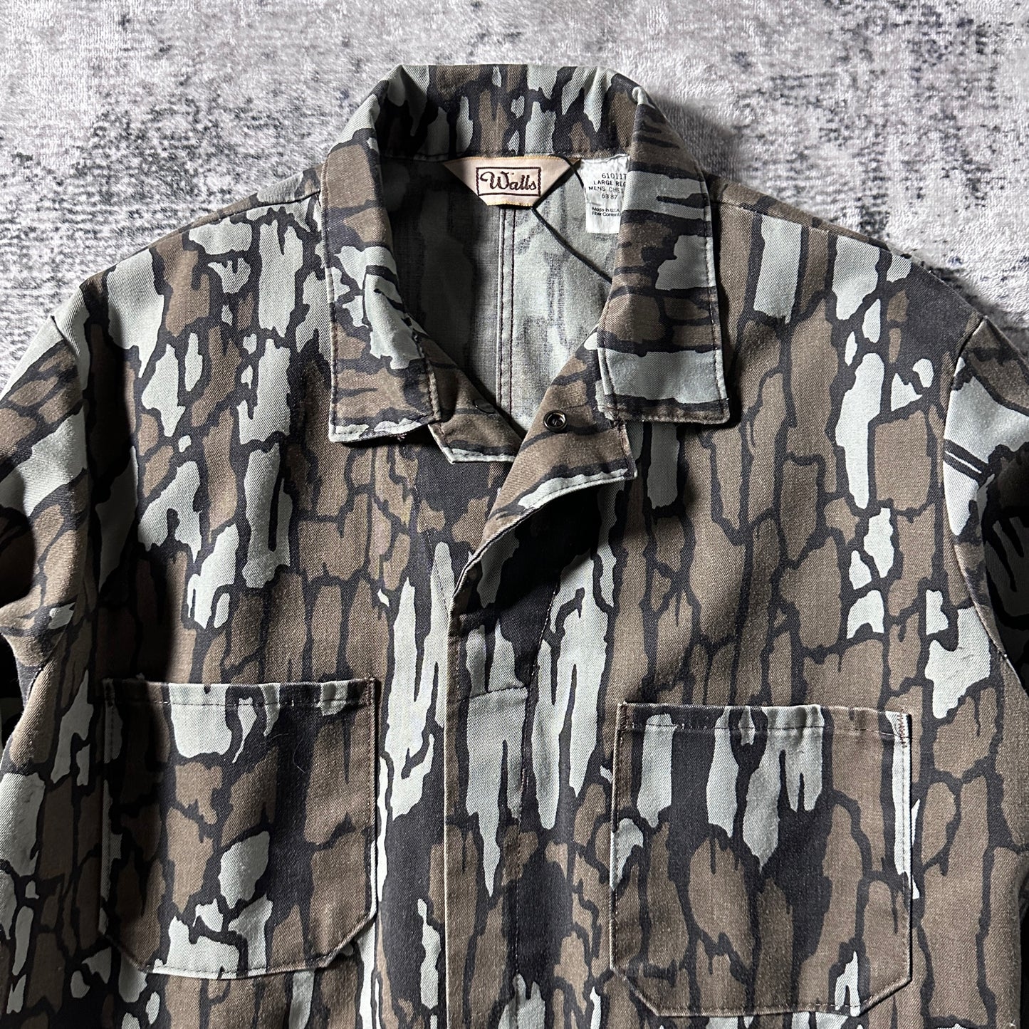 Walls Camouflage Cropped Work Jacket – L