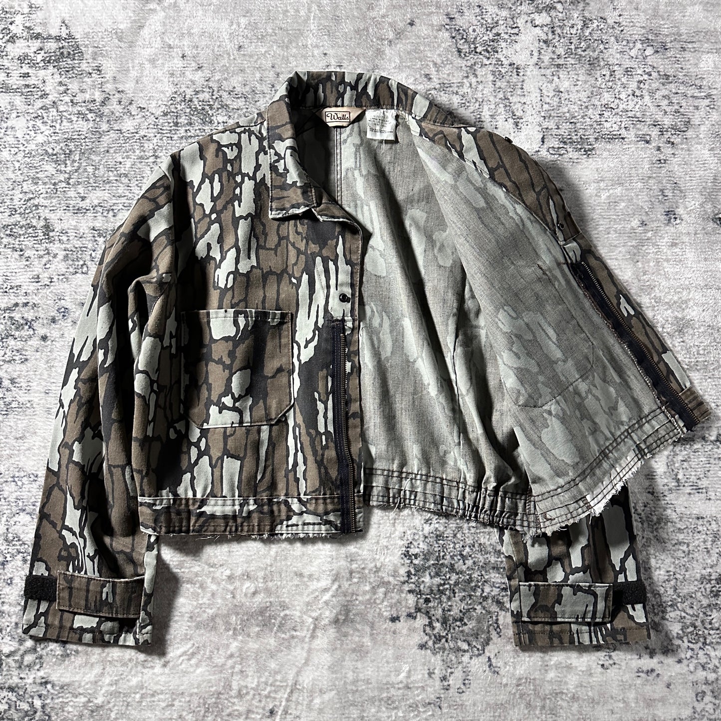 Walls Camouflage Cropped Work Jacket – L