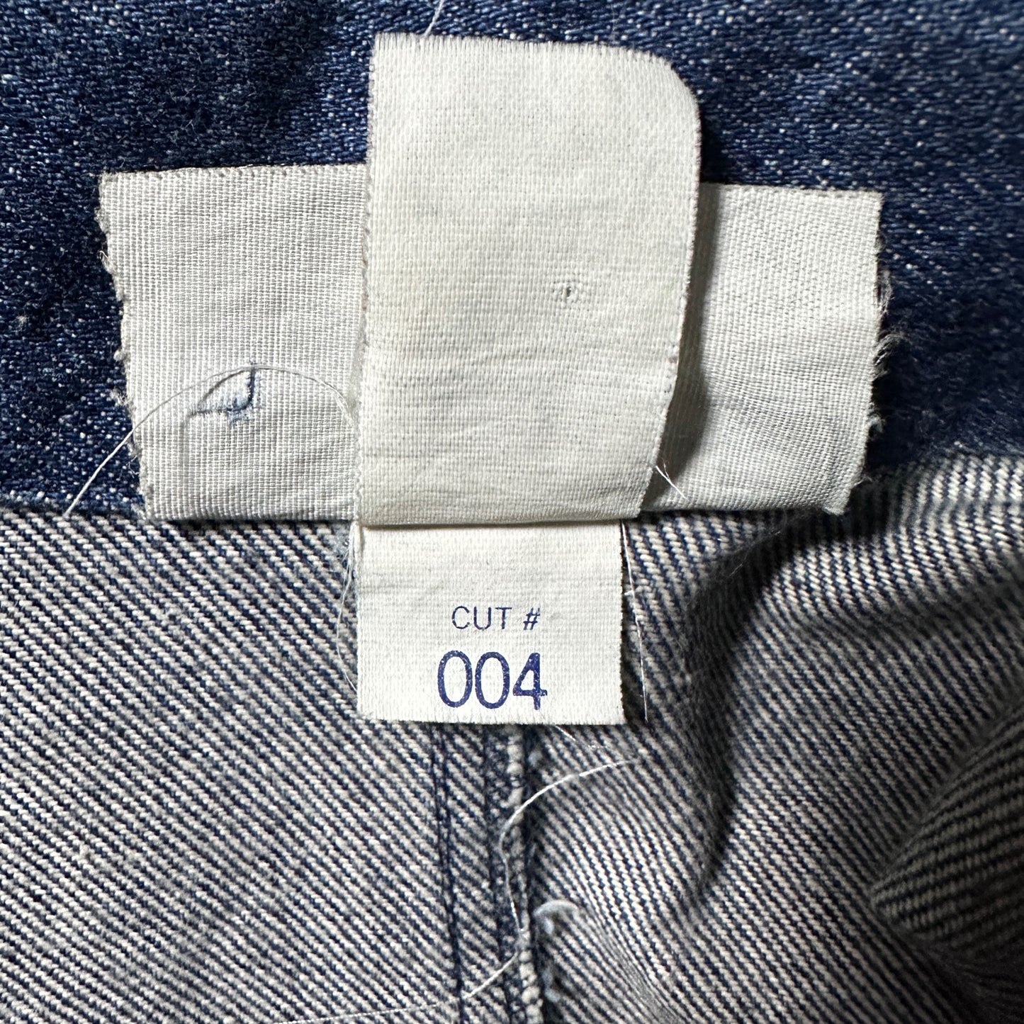 Denim Long Coat – One Size Blue