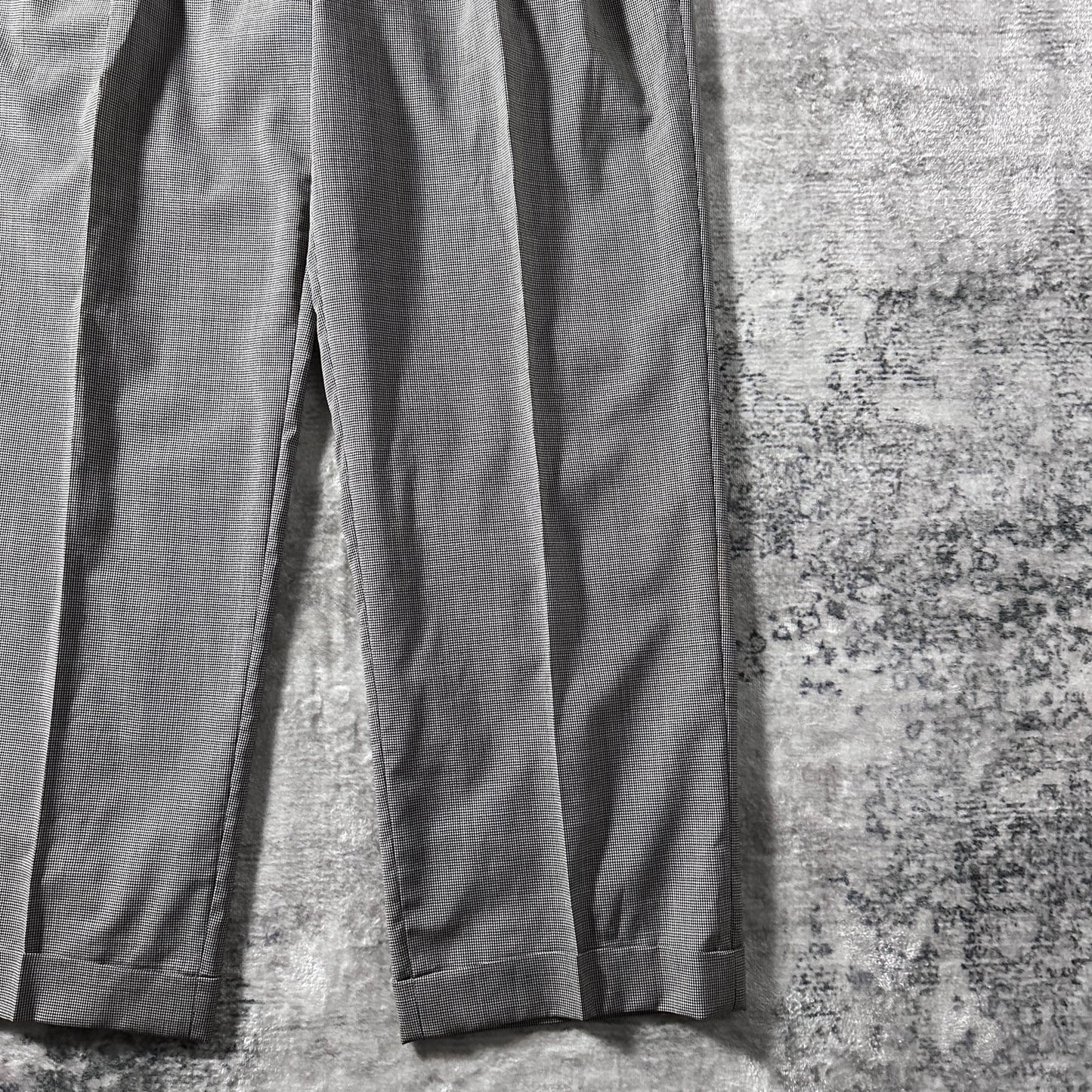 Zanella Wool Wide Dress Trousers Light Gray Pleated – 36