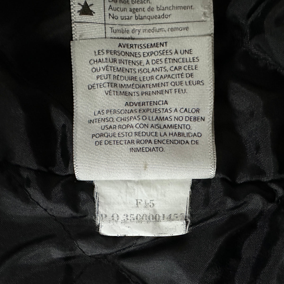 Carhartt Black Quilted Lined Full Zip Hoodie Size L