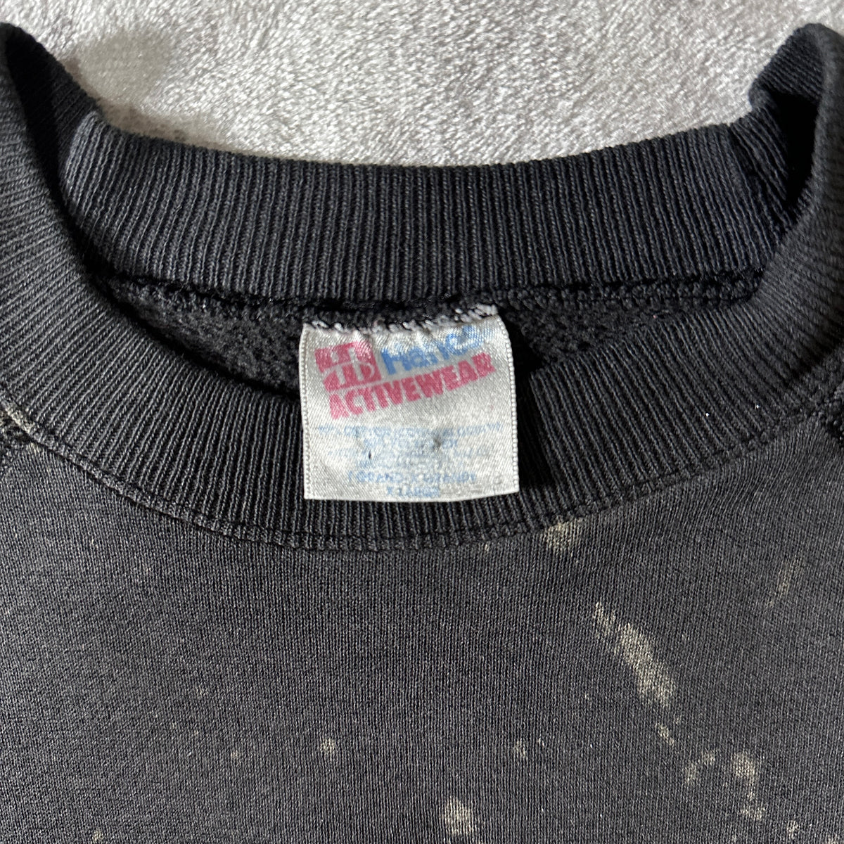 Hanes Las Vegas Fireworks Graphic Black Sweatshirt
