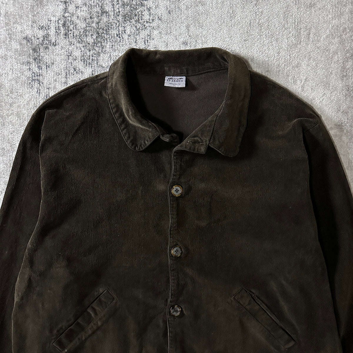 CP Shades Dark Brown Corduroy Jacket Size M