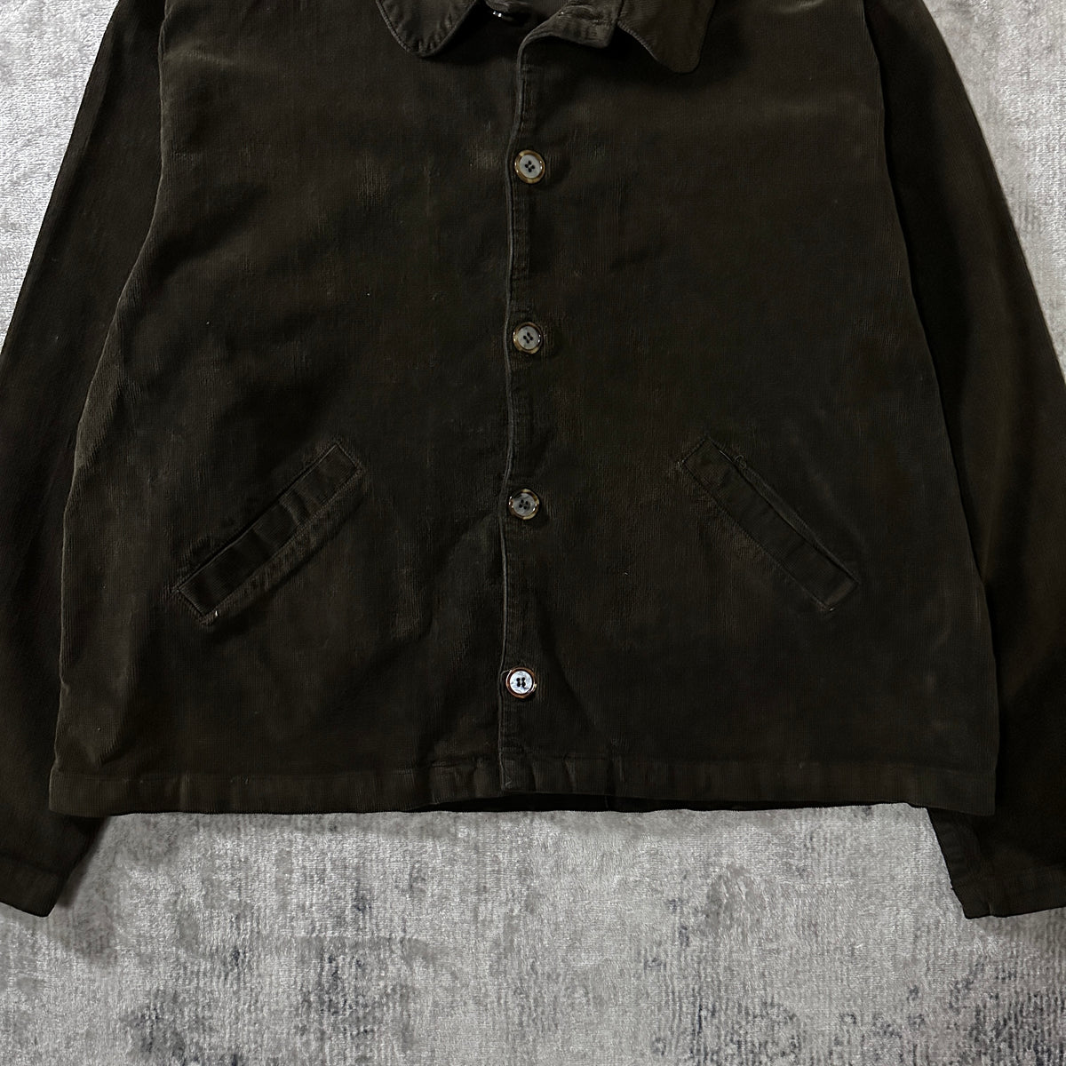 CP Shades Dark Brown Corduroy Jacket Size M