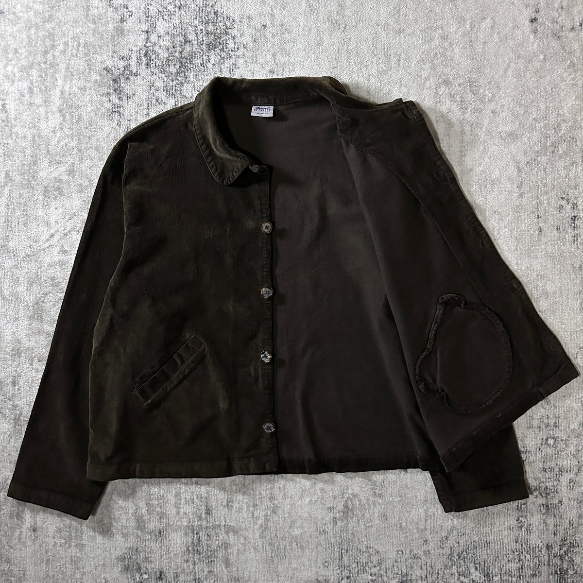 CP Shades Dark Brown Corduroy Jacket Size M