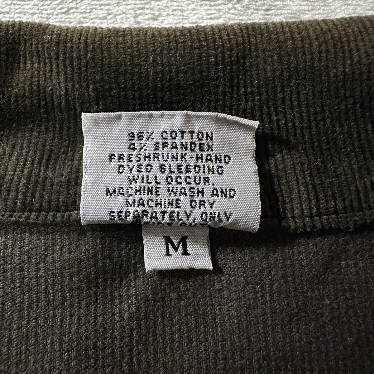 CP Shades Dark Brown Corduroy Jacket Size M