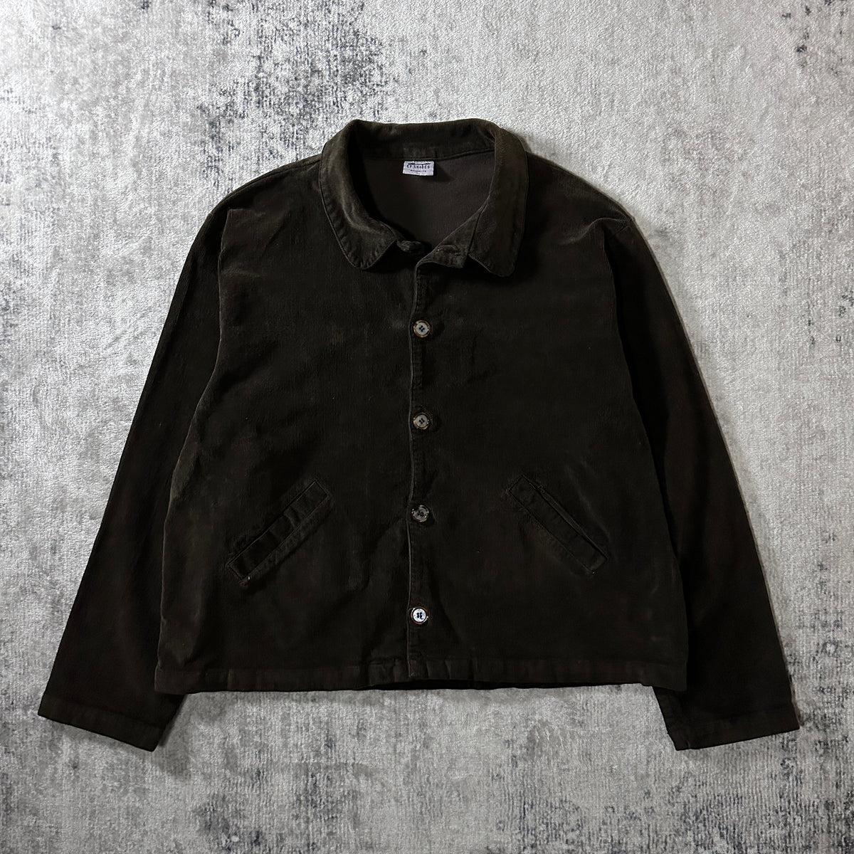 CP Shades Dark Brown Corduroy Jacket Size M