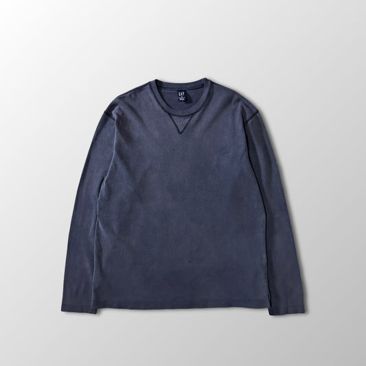 GAP Faded Navy Cotton Crewneck Sweatshirt Size M