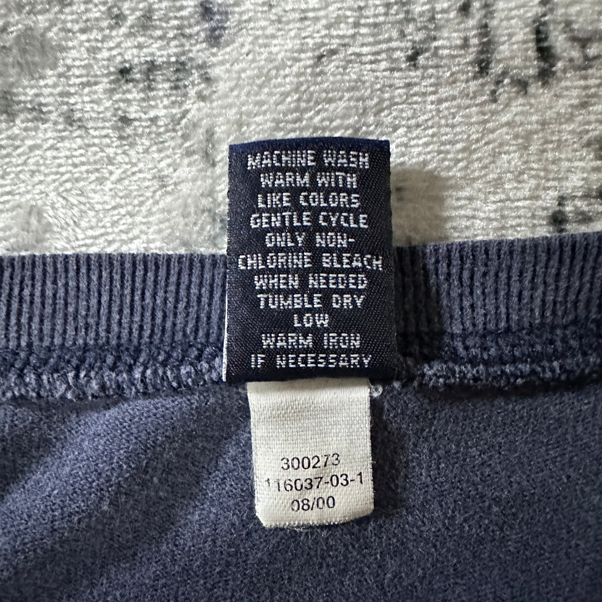 GAP Faded Navy Cotton Crewneck Sweatshirt Size M