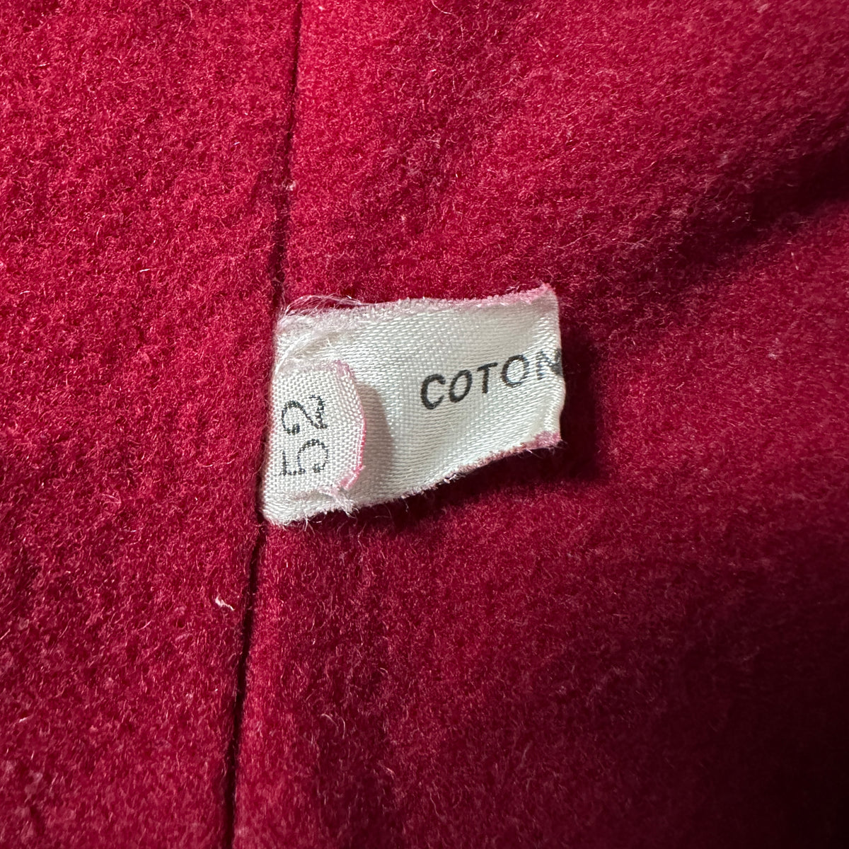 Mari Lorens Gray Denim Bomber Jacket with Red Lining