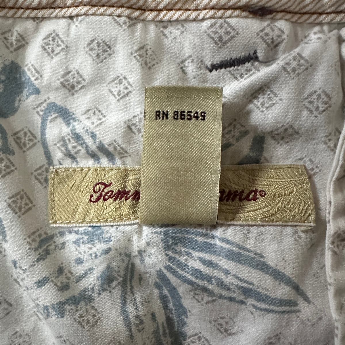 Tommy Bahama Olive Gray Silk Blend Pleated Trousers Size 34x30