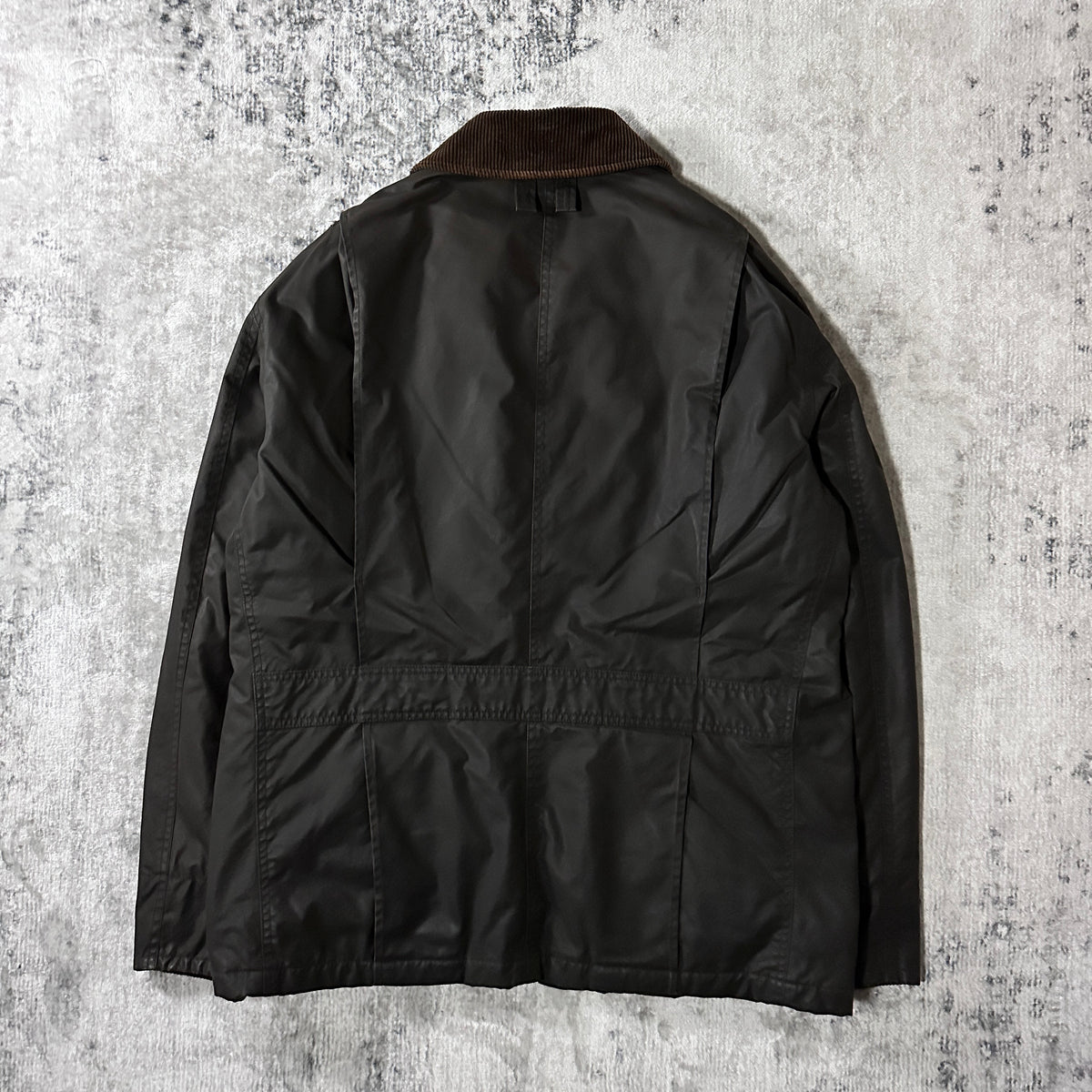 Polo by Ralph Lauren Dark Olive Waxed Cotton Hunting Jacket Size L