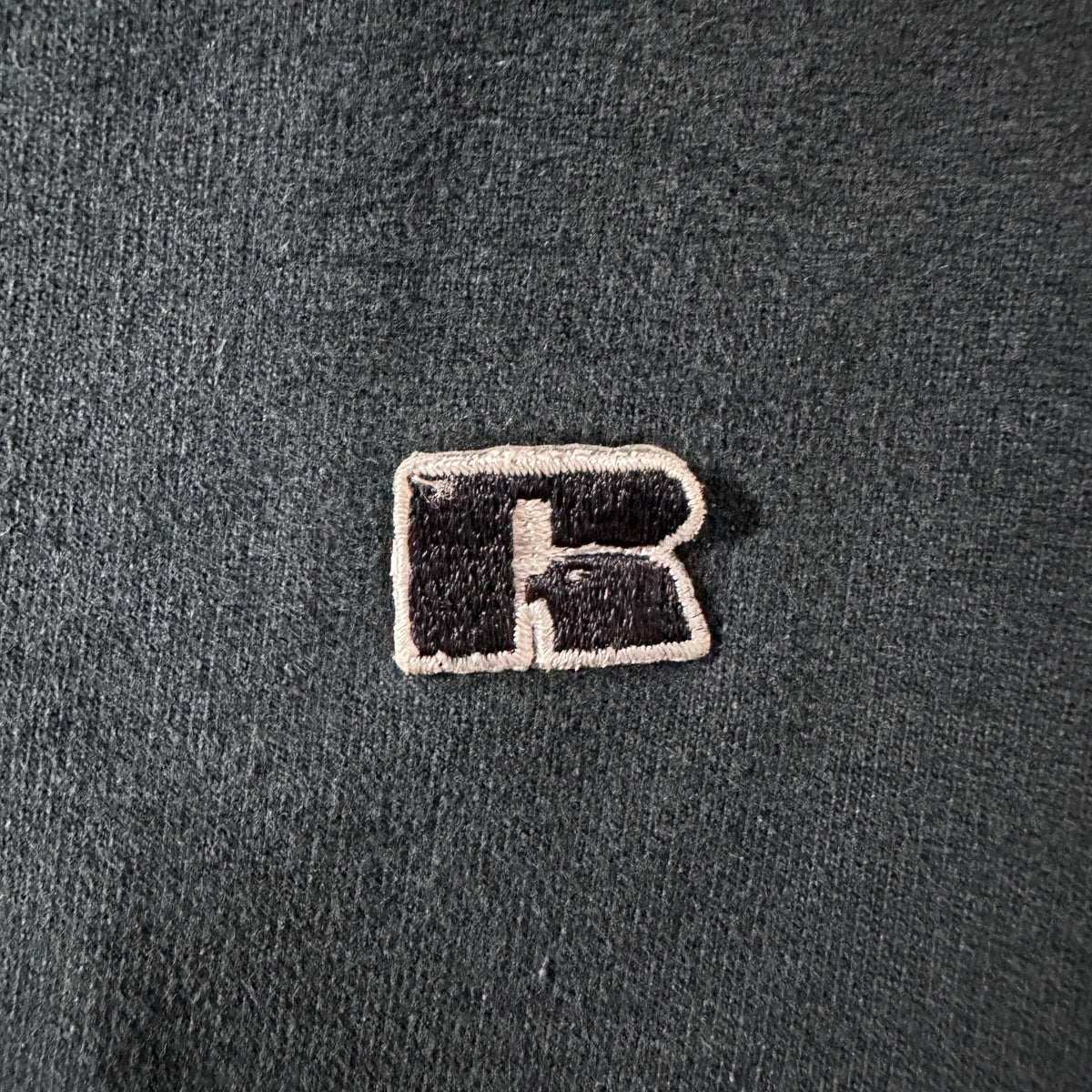 Russell Athletic Pro Cotton Black Crewneck Sweatshirt Made in USA Size L