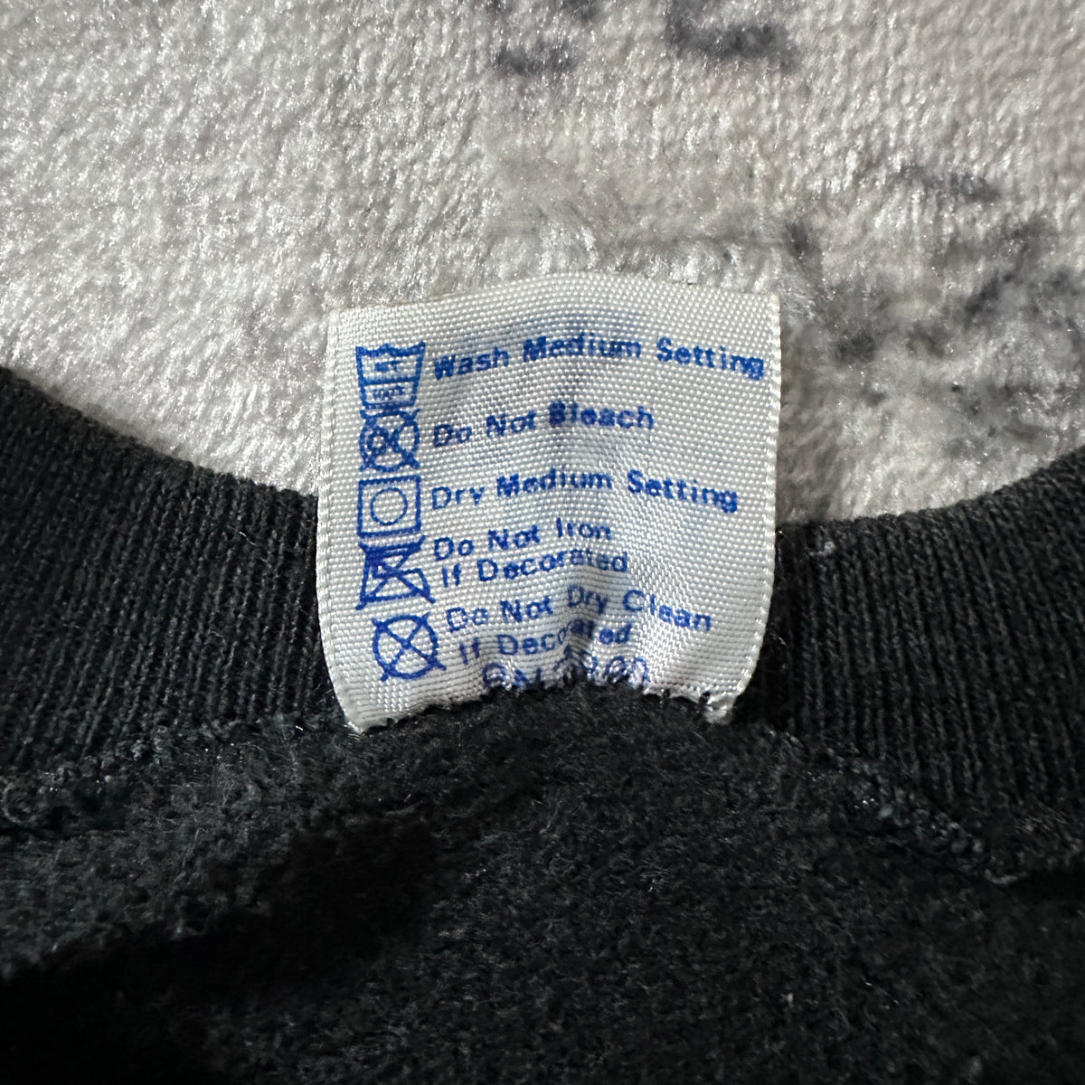 Lee CATS Musical Print Faded Black Sweatshirt Made in USA Size XL