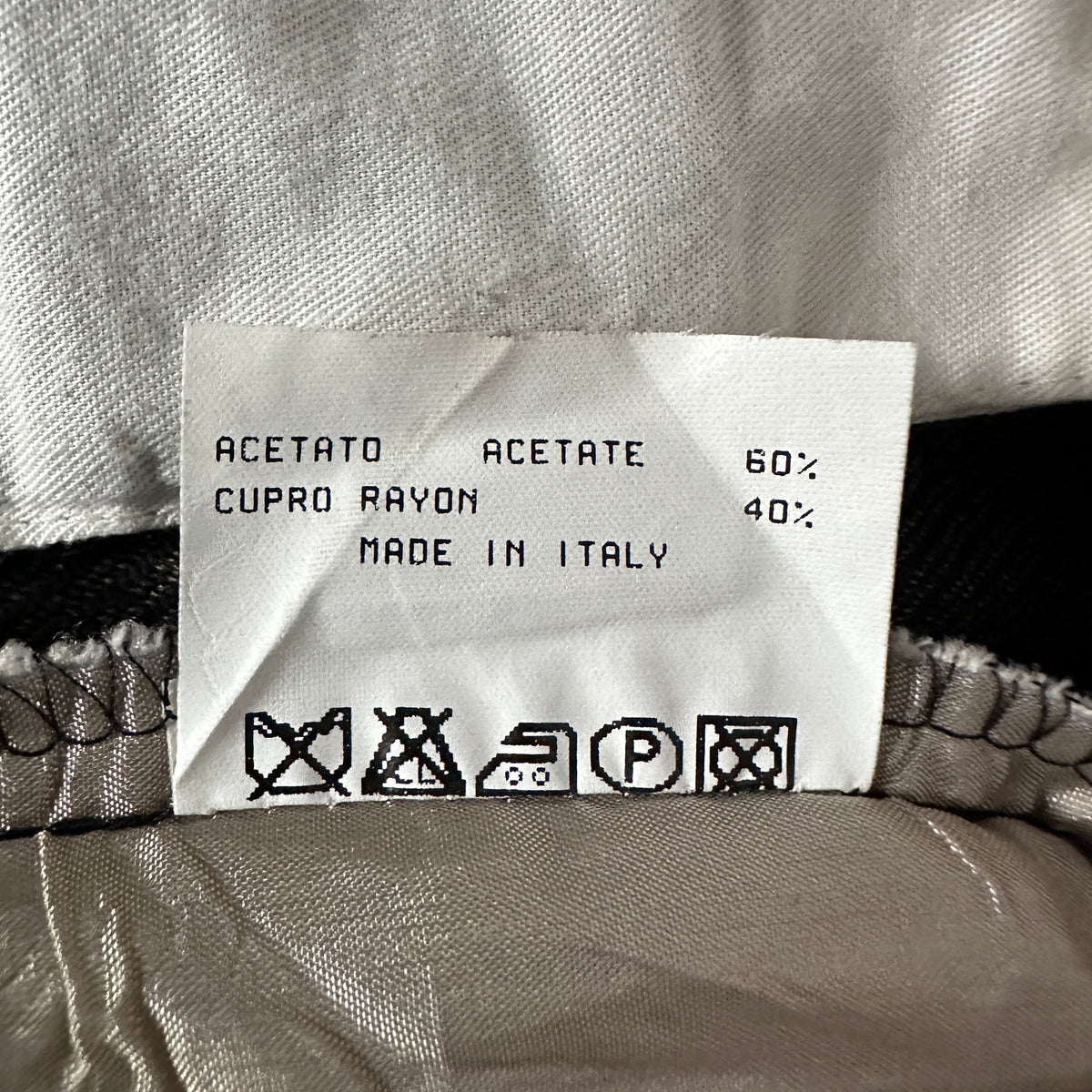 Zanella Dark Olive Brown 100% Virgin Wool Pleated Trousers Made in Italy Size 36
