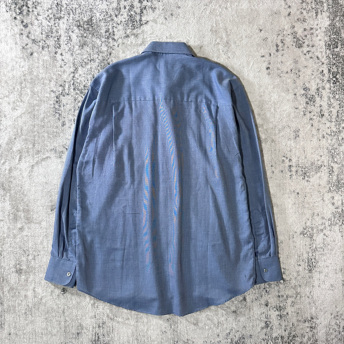 Yves Saint Laurent Blue Long Sleeve Shirt Size 16
