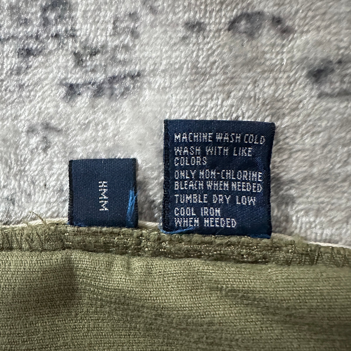Polo by Ralph Lauren Hammond Pant Olive Fine Wale Corduroy Pleated Pants Size 36x32