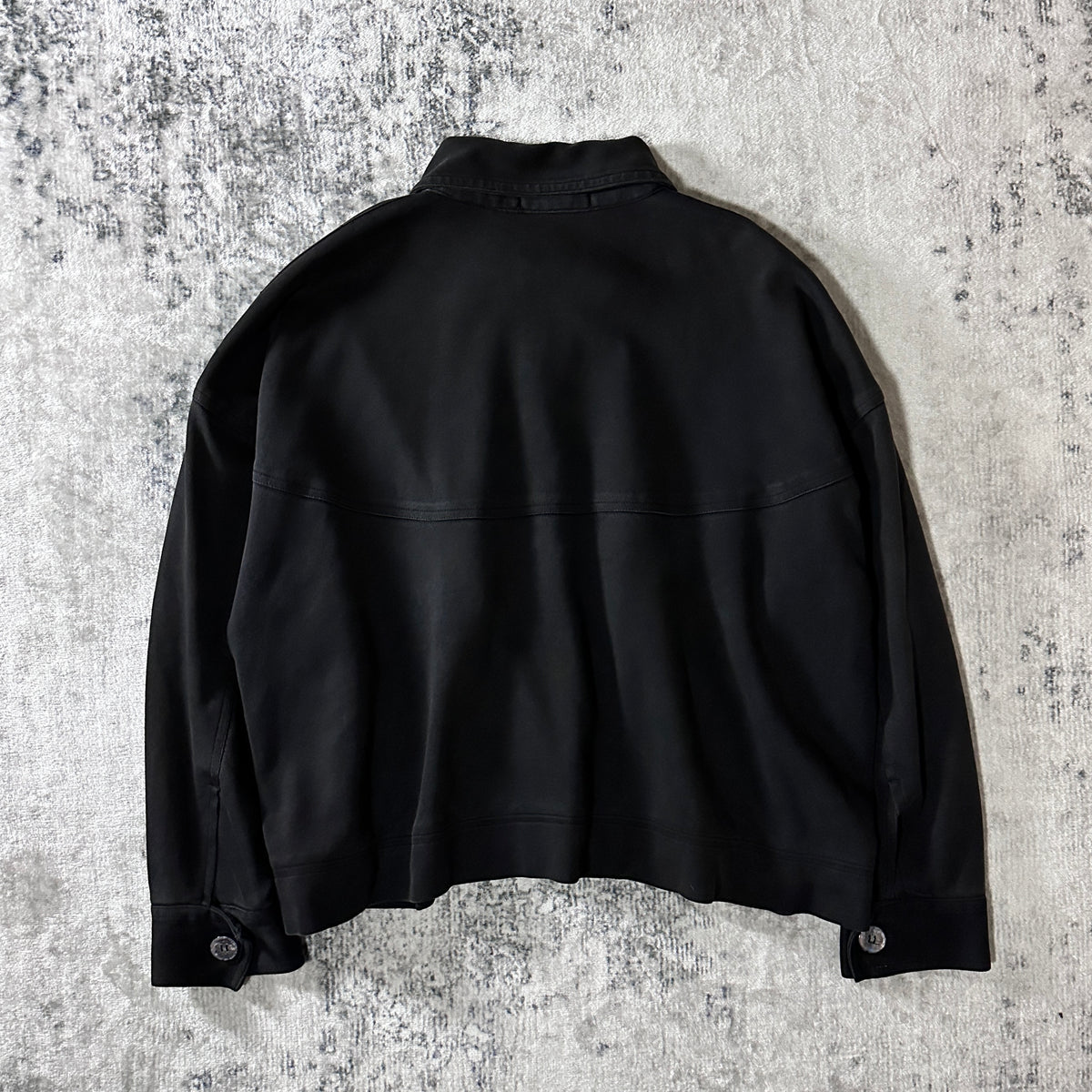KIKIT by Maurice Sasson Black 100% Cotton Blouson Size M