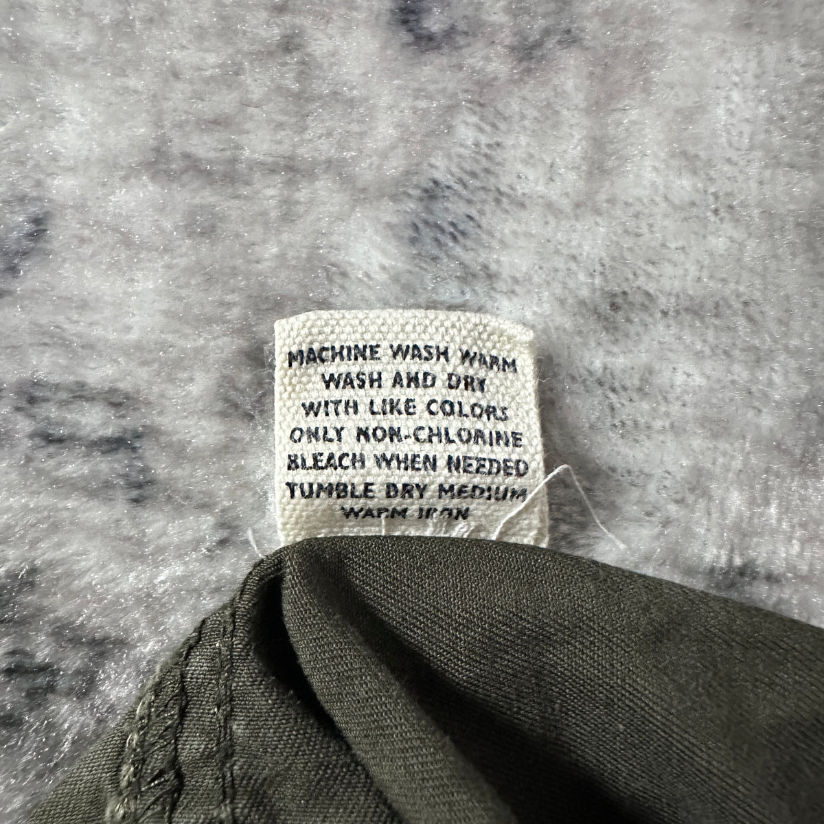 Old Navy Khaki Cotton Hooded Anorak Pullover Size M