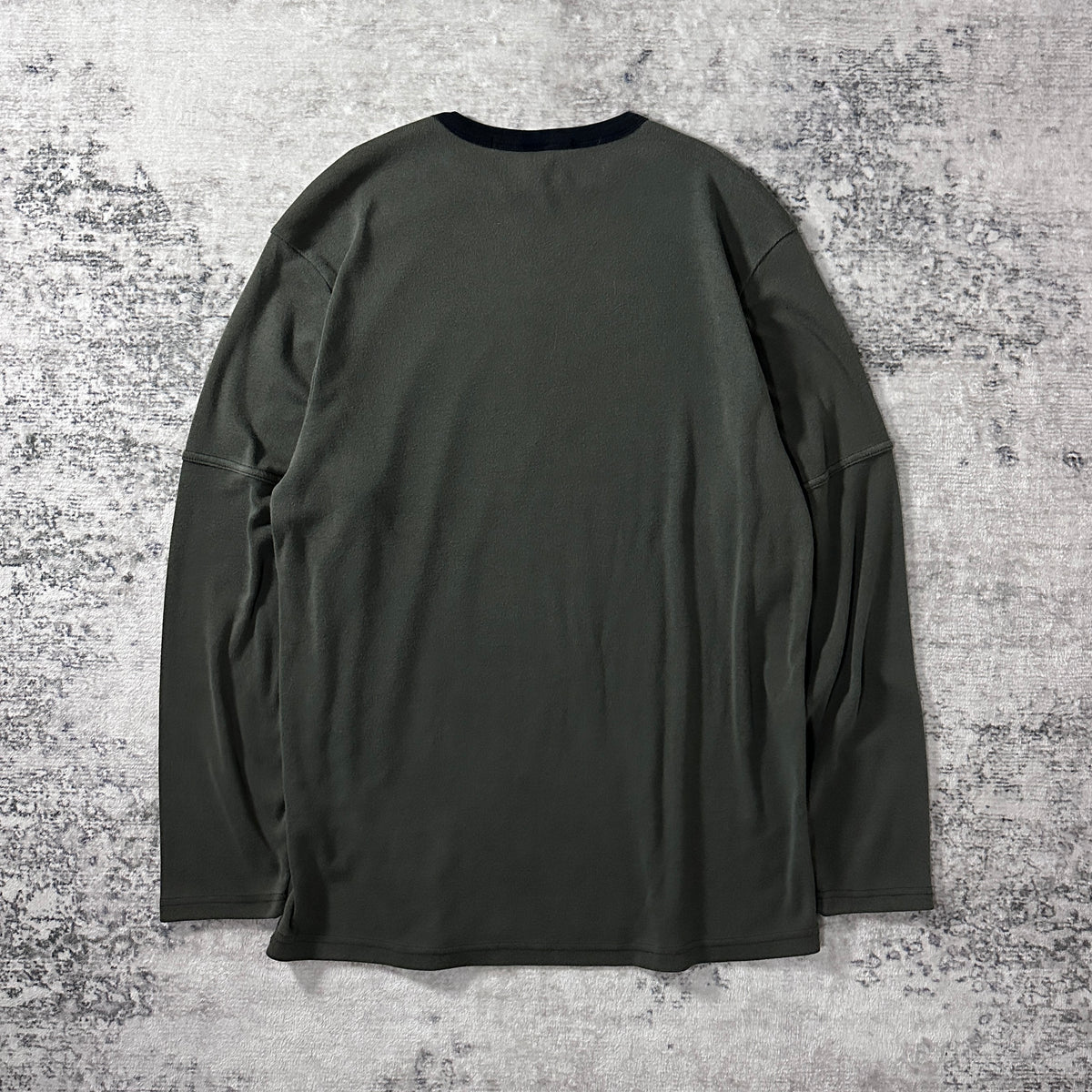 Perry Ellis Khaki Long Sleeve T-Shirt Size M