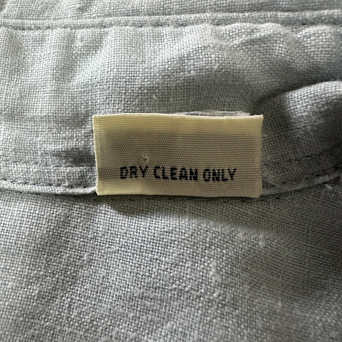 Barry Bricken Green 100% Linen Safari Shirt Size L