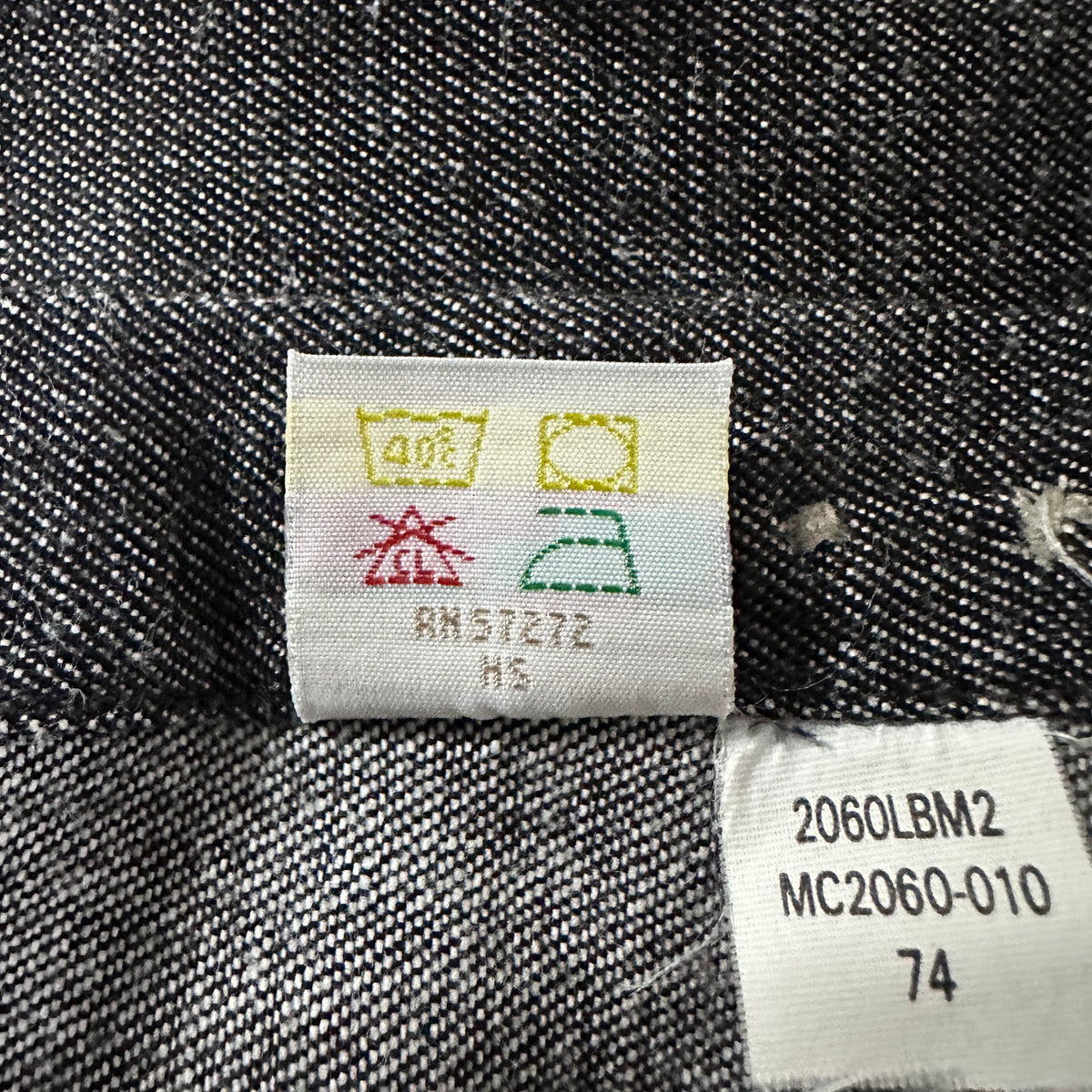 Perry Ellis Black Rayon Cotton Button Down Shirt Size L