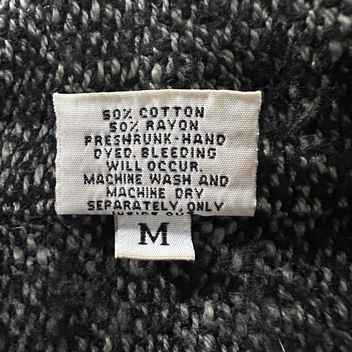 CP Shades Black Cotton Rayon Short Jacket Size M