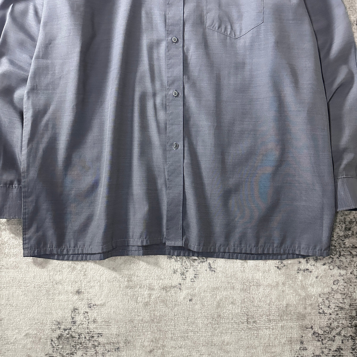 Gentleman Givenchy Gray Long Sleeve Dress Shirt