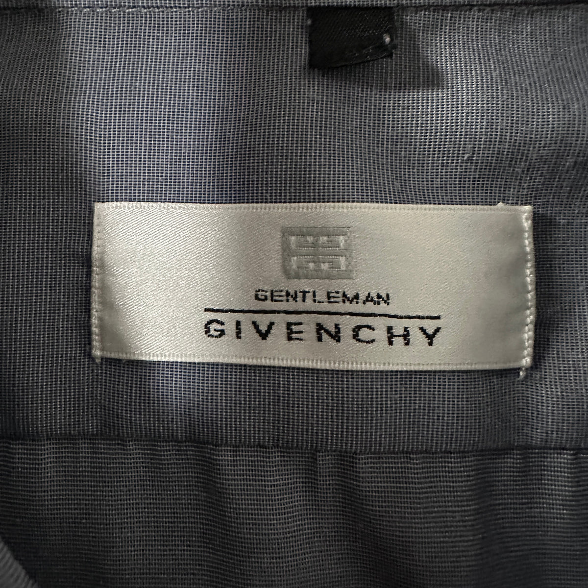 Gentleman Givenchy Gray Long Sleeve Dress Shirt