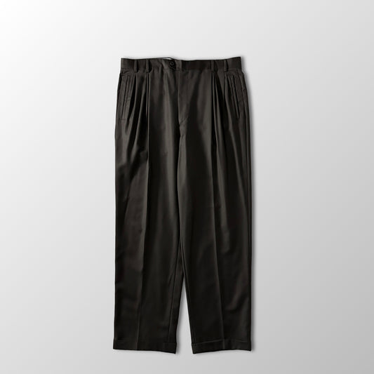 Zanella Brown 100% Wool Pleated Trousers Made in Italy Size 36