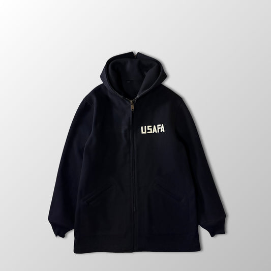 Brill Bros. USAFA Cadet Hooded Parka Black Size Medium Regular