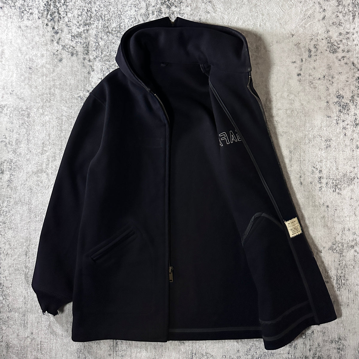 Brill Bros. USAFA Cadet Hooded Parka Black Size Medium Regular